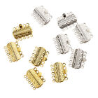 Layered Necklace Spacer Jewelry Making Slide Clasps Bracelets