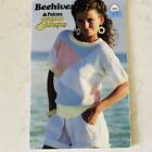 Vintage Patons Beehive Book 484 SAHARA Cotton Summer Sweater Patterns (1986)