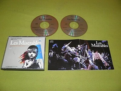 Les Miserables - Original London Cast Recording - 1985 USA Relativity 2xCD NM - Image 1 of 2