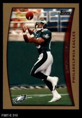 1998 Topps #310 Irving Fryar Eagles Nebraska 8 - NM/MT - Image 1 of 2