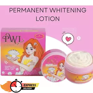 PWL Permanent Whitening Lotion 3X Extra Whitening Soften Lotion Body & Hand 50 g - Picture 1 of 16
