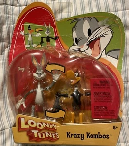 Modellino Mattel Looney Tunes Krazy Kombos Bugs & Daffy 2003 combo - Foto 1 di 4