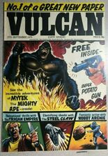 VULCAN #1 IPC UK comic September 27 1975 British Spider Saber Mytek Trigan VG+