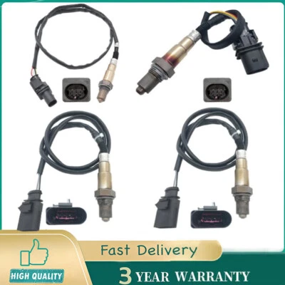 Juego de 4 sensores de O2 para Volkswagen Passat 3,6 L V6 2012 2013 2014 2016 2017 2018 Foto 1 de 4