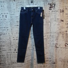 Earnest Sewn New York Natasha Mid Rise Skinny Size 27