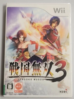 Sengoku Musou 3 (2009, Koei) Brand New Factory Sealed Japan Nintendo Wii Import - Image 1 of 4
