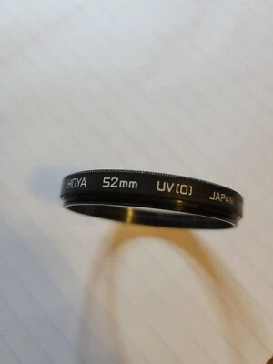 Hoya 52mm UV (O) Lens Filter  ~ Made In Japan - Image 1 of 4
