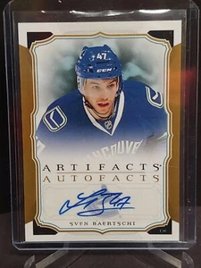 15-16 Artifacts Autofacts #ASB Sven Baertschi Autograph - Picture 1 of 2