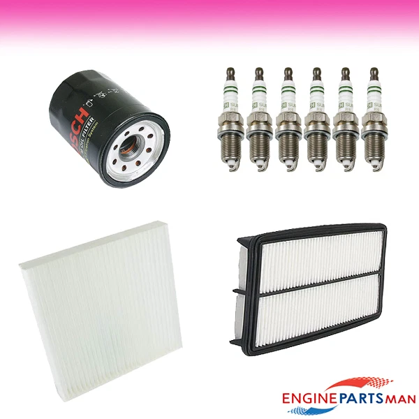 TK se adapta a Acura MDX 2007-2009 3,7 L enchufes filtros aire/aceite/cabina Foto 1 de 1