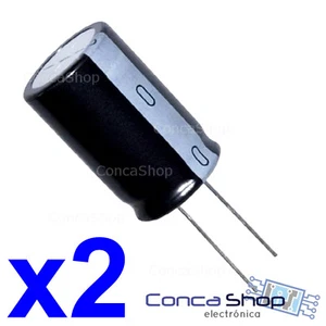 2 X CONDENSADOR ELECTROLITICO 16V 4700uF 105º RADIAL ALUMINIO - Ø13x25mm ESPAÑA - Imagen 1 de 1