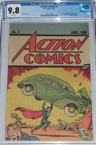 Action Comics #1 CGC 9.8 Superman Peanut Butter reprints 1st appearance Superman - Picture 1 of 2