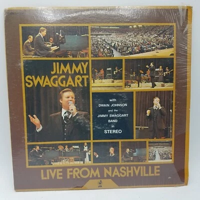 Jimmy Swaggart Live From Nashville LP Gospel Music Record Album Vinyl R3626 - Image 1 of 3