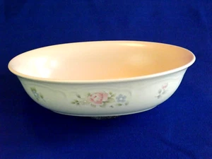 Vintage Pfaltzgraff TEEROSE 10" ovale Servierschüssel - Bild 1 von 4