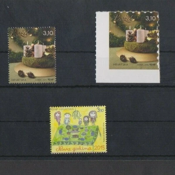 Croacia 2014/15 varios problemas MNH por escaneo Foto 1 de 1