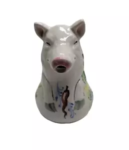 Vintage schweinebeinförmiger Krug Keramik Made in Portugal #117 - Bild 1 von 9