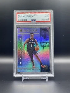 2019 Panini Illusions Zion Williamson Base Rookie #151 PSA Graded Mint 9 - Bild 1 von 2