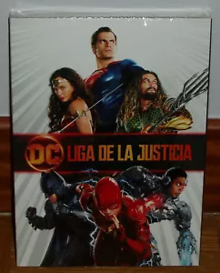 LIGA DE LA JUSTICIA DVD SLIPCOVER PRECINTADO NUEVO ACCION (SIN ABRIR) R2 - Imagen 1 de 2