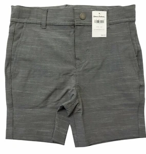 Hanna Andersson Boys Size 4 Sunblock Surf and Sand Chino Shorts 100 CM Gray  - Picture 1 of 10