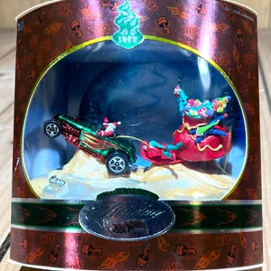 2001 Holiday Hot Wheels Babbo Natale Nuovo Giocattolo "Neve" da Collezione - Nuovo con scatola - Spedizione Gratuita - Foto 1 di 7