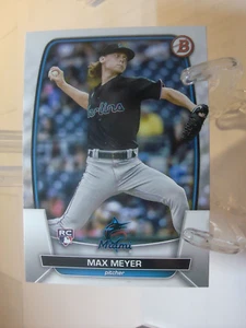 2023 Bowman Baseball #36 - Max Meyer RC - Miami Marlins (97162) - Picture 1 of 2