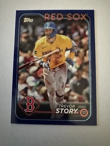 2024 Topps Royal Blue Trevor Story #601 Boston Red Sox Parallel⚾️🦅 - Picture 1 of 2