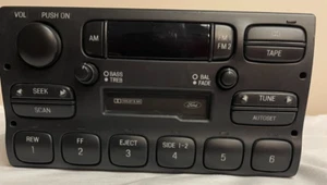 Ford AM FM Cassette stereo, 96 Crown Victoria, Mercury Grand Marquis, EXCELLENT - Picture 1 of 6