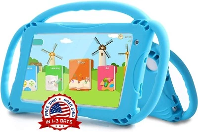 Tabletas Baratas Para Niños Azul HD Tablet For Kids Android Para Chicos HOT 2022 - Image 1 of 4