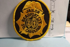 police patch   JAILOR BEAUFORT CITY SOUTH CAROLINA - Picture 1 of 1