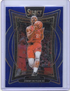 2024-25 Panini Select Basketball Jimmy Butler III Concourse Blue #34 - Warriors - Picture 1 of 2