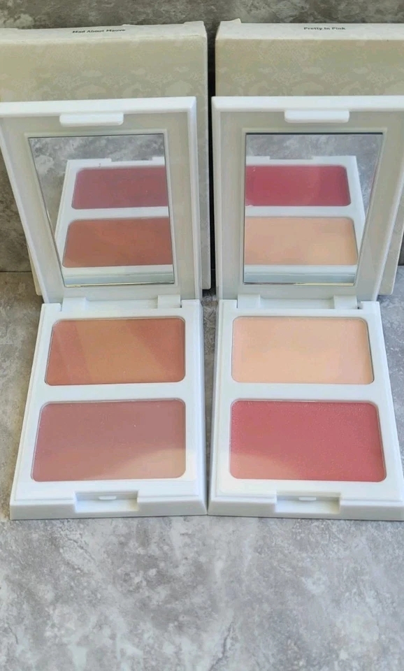 2, Mally Get Cheeky All Over Cheek Glow *Pretty In Pnk & Mad About Mauve* Nuevo en caja  Foto 1 de 4