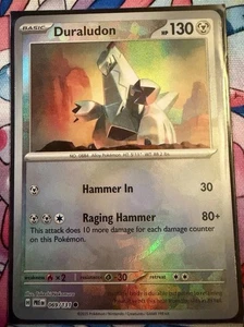 Duraludon (Poke Ball Pattern) 069/131 Pokemon TCG SV: Prismatic Evolutions Holo - Picture 1 of 1