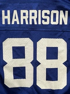 Marvin Harrison Indianapolis Colts Puma Jersey #88 Size Youth Large 14-16 - Picture 1 of 11