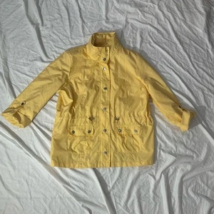 Karen Scott Sport Women’s Yellow Lightweight Windbreaker Jacket Size Large - Picture 1 of 8
