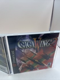 GigaWing 2 Sega Dreamcast Complete CIB - Professionally cleaned + resurfaced