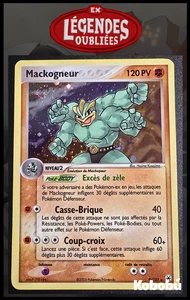 Carte Pokémon Mackogneur 9/101 Holo Ex Légendes Oubliées Bloc EX FR - Imagen 1 de 6