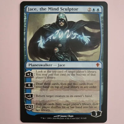 Jace, the Mind Sculptor Worldwake Regular 31/145 NM  - Image 1 of 2