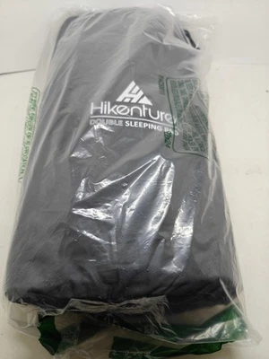 Hikenture 1008-C Double Sleeping Pad for Camping Gray 79 x 55 x 4" Ultra-Thick - Image 1 of 3