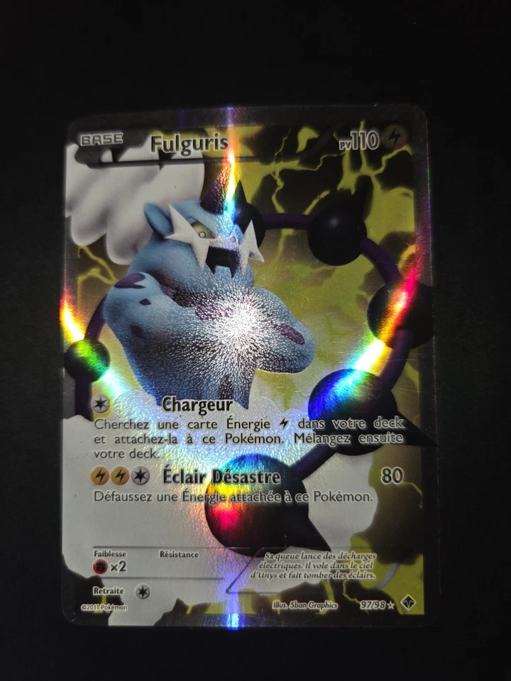 Carte Pokémon Fulguris 97/98 N&B Pouvoirs Émergeants - Photo 1/2