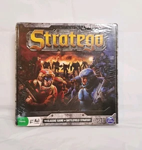 STRATEGO The Classic Board Game of Battlefield Strategy Spin Master NEW & SEALED - Picture 1 of 4