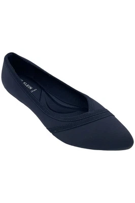 Para mujer Anne Klein Oceanus plana azul marino Foto 1 de 3