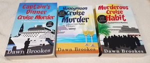 A Rachel Prince Cruise Mystery by Dawn Brookes - Bks 3 trade paperback larg pr - Imagen 1 de 10