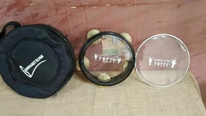 Gawharet El Fan RIQ RIK PANDERETA Cuerpo marco de borde de aluminio sólido Riq 5 - Imagen 1 de 3
