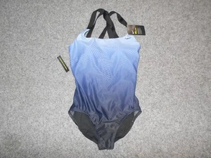 NIKE HYDRALOCK 2020 NUOVA! CON ETICHETTE COSTUME DA BAGNO DONNA PICCOLO PEZZO UNICO $124 K8 - Foto 1 di 4