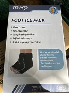 NEWGO Foot Ice Pack Wrap, Full Coverage Ankle - Picture 1 of 2