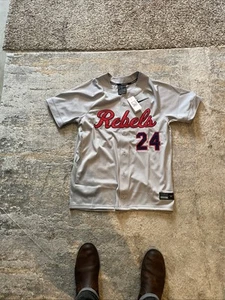 Nike Ole Miss Rebels Vapor Select 2 Full Button Baseball Jersey Men’s M DX9050 - Picture 1 of 9