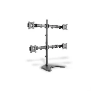 DIGITUS Universal Vierfach Monitor Halter mit Standfuß Klemmhalterung Halterung - Bild 1 von 3