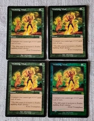 4 Vitalizing Wind Foil & Regular Prophecy NM Near Mint  MTG - Image 1 of 3
