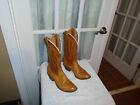 Bottes western vintage Nocona USA L501 Butterscotch Cowgirl taille 6 A 