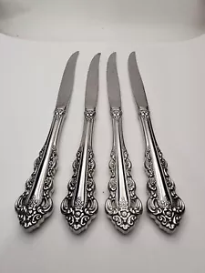 Oneida Stainless SOUTHERN BAROQUE Steak Knifes Set of 4 - Picture 1 of 1