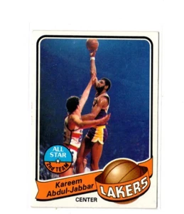 1979-80 Topps Kareem Abdul-Jabbar card #10 Los Angeles Lakers HOF EX-EXMT WOW! - Picture 1 of 1
